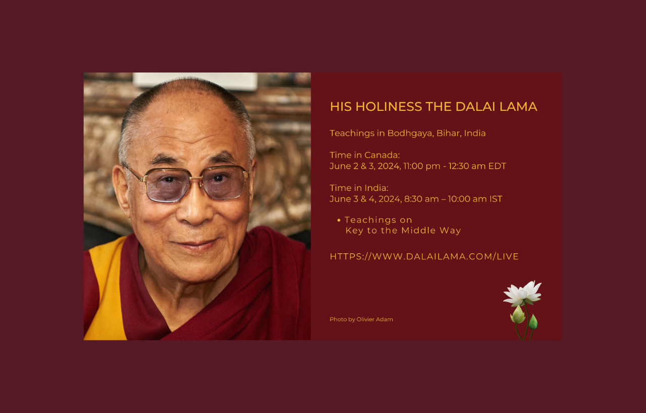 June 23 2024 His Holiness The Dalai Lama Website Banner (1280 x 720 px